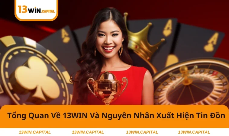 Trang chủ 13WIN với giao diện nhận diện rõ ràng.