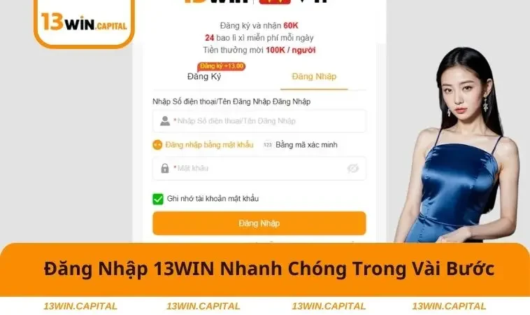 Đăng nhập bằng máy tính cực thuận tiện