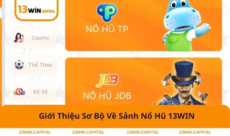 Sơ lược về sảnh cược nổ hũ đình đám tại nhà cái 13WIN