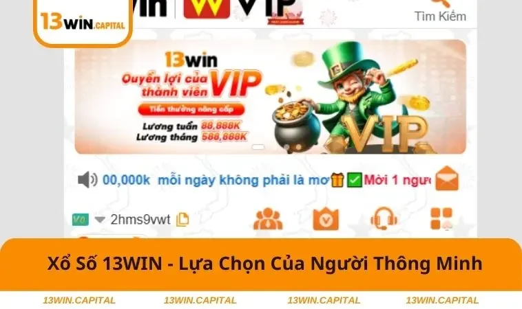 Xổ Số 13WIN 3 Cơ hội đổi đời khi đến với 13WIN
